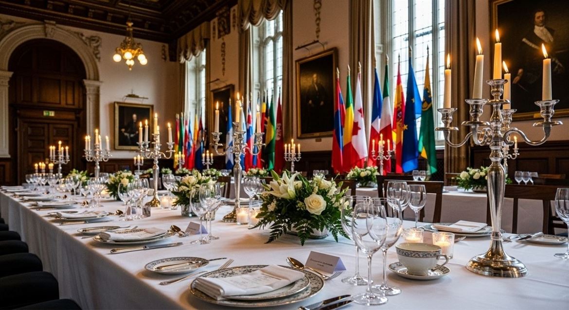 Uluslararası Heyet ve Diplomatik Davet Catering Hizmeti